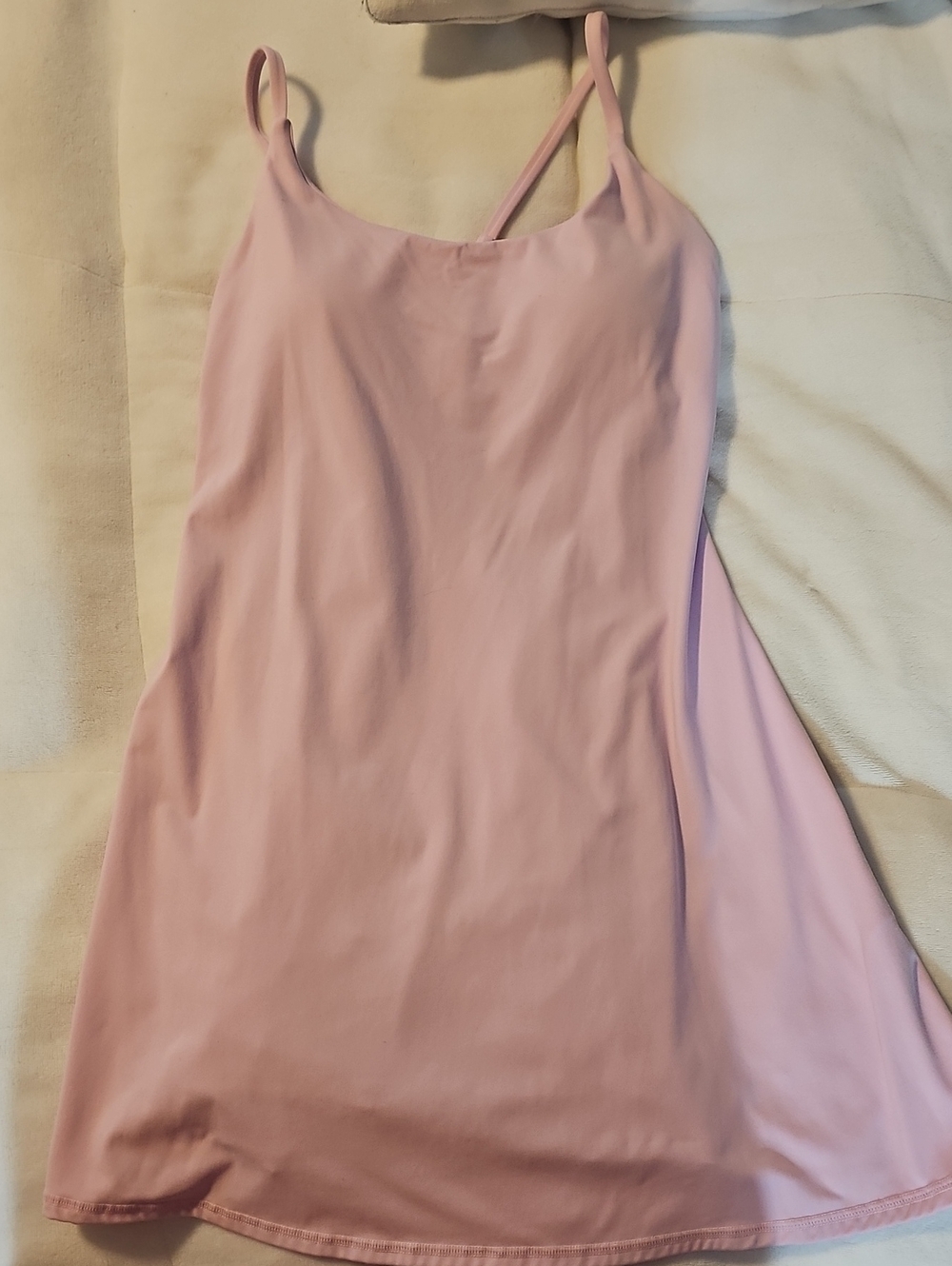 HALARA Pale Pink Athletic Dress